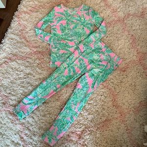 Lilly Pulitzer pajama set size 6